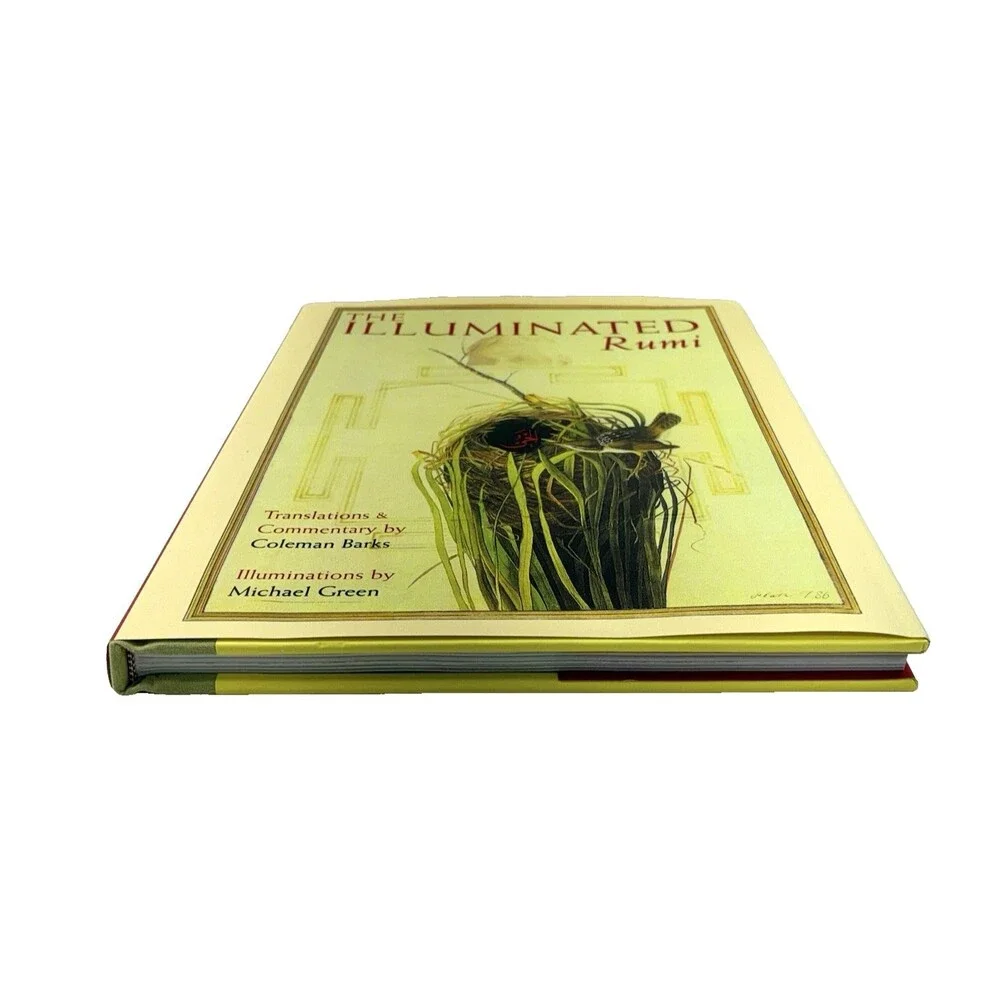 Illuminated Rumi by Rumi Vintage 1997 Broadway Books First Edition Hardback